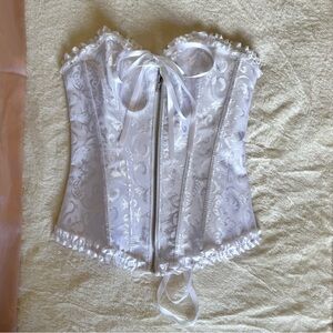 Elegant White Corset